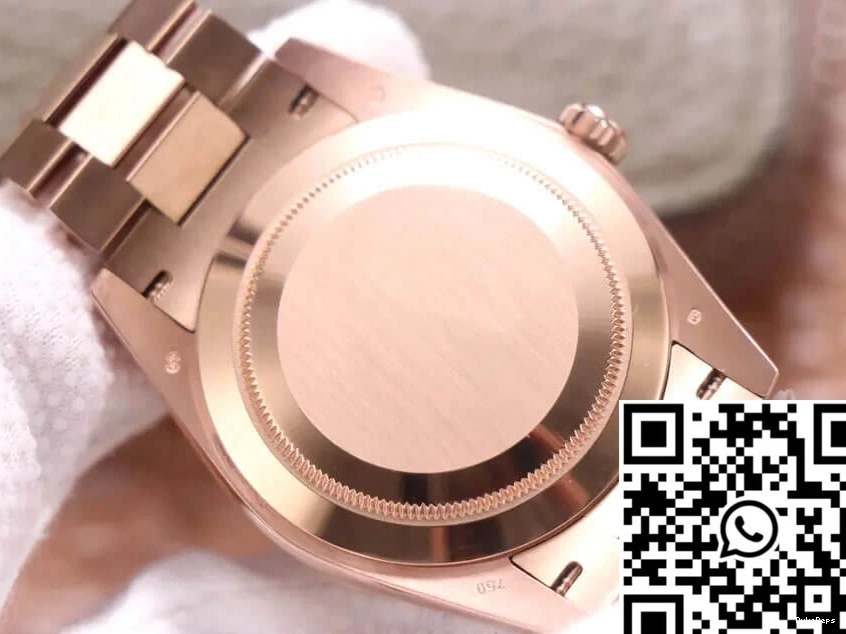 Gold EW Rose Rolex M228345RBR-0010 Date Day Factory 0426